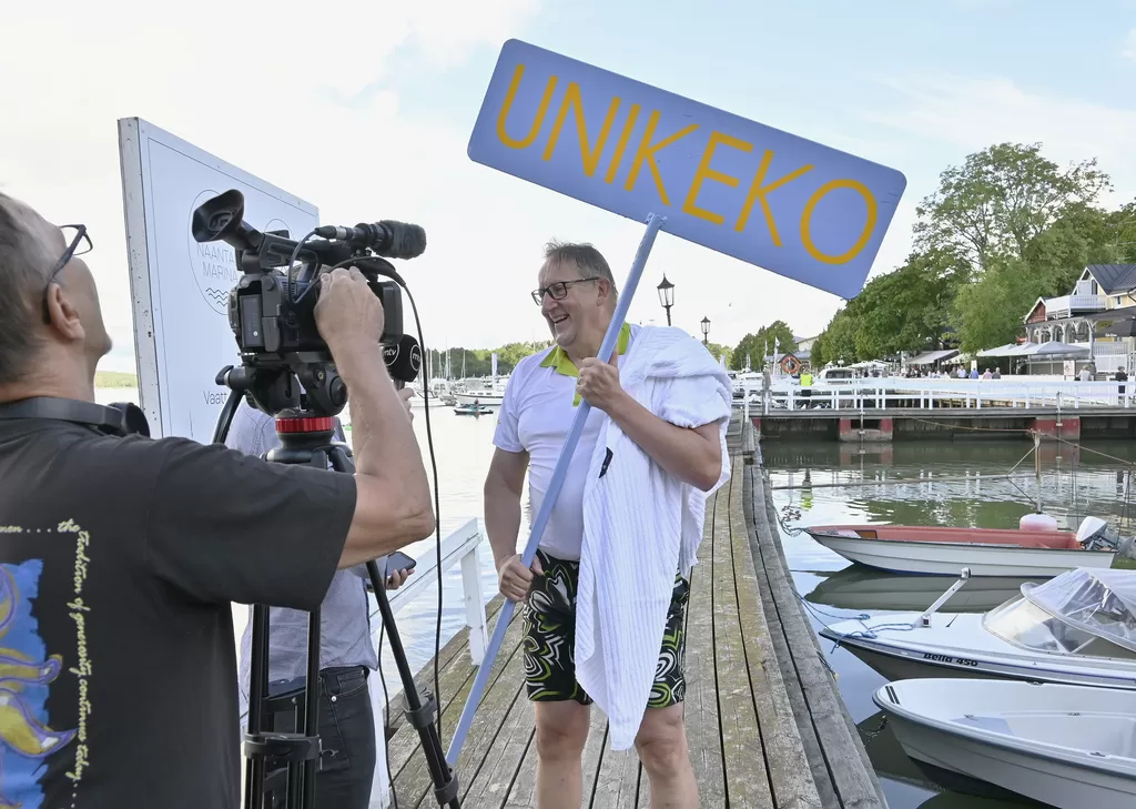Vuoden 2024 Unikeko, Patrian hallituksen puheenjohtaja Panu Routila ...